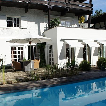 Landhaus Am Plattenbichl - Luxus Apartment Mit Privat-Pool Und Sauna - Im Sommer Bergbahn Inklusive Oberstdorf Luaran gambar