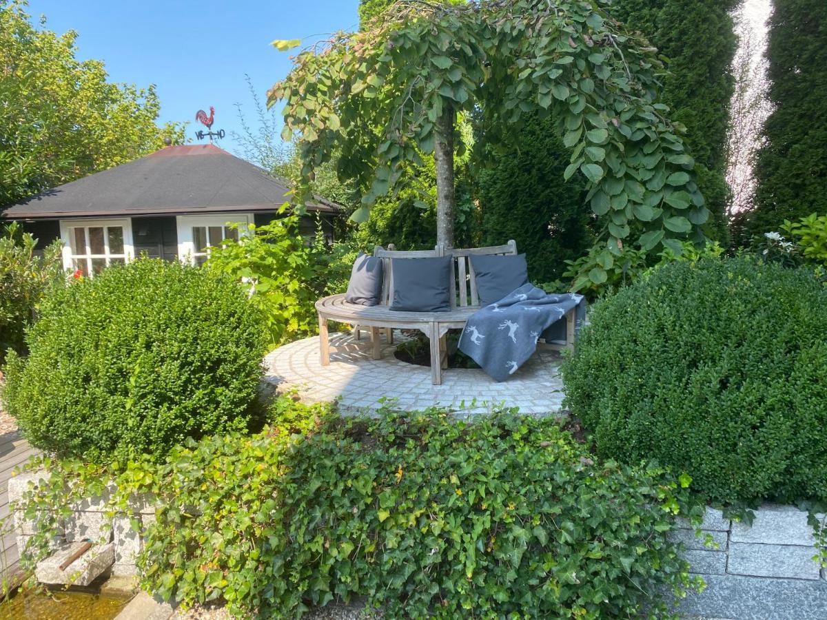 Landhaus Am Plattenbichl - Luxus Apartment Mit Privat-Pool Und Sauna - Im Sommer Bergbahn Inklusive Oberstdorf Luaran gambar