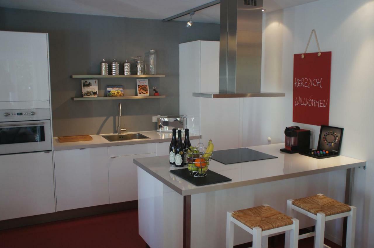 Landhaus Am Plattenbichl - Luxus Apartment Mit Privat-Pool Und Sauna - Im Sommer Bergbahn Inklusive Oberstdorf Luaran gambar